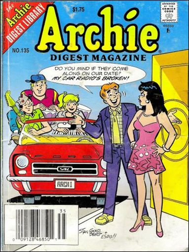 Archie Comics Digest Magazine issue 135-Z-INVALID
