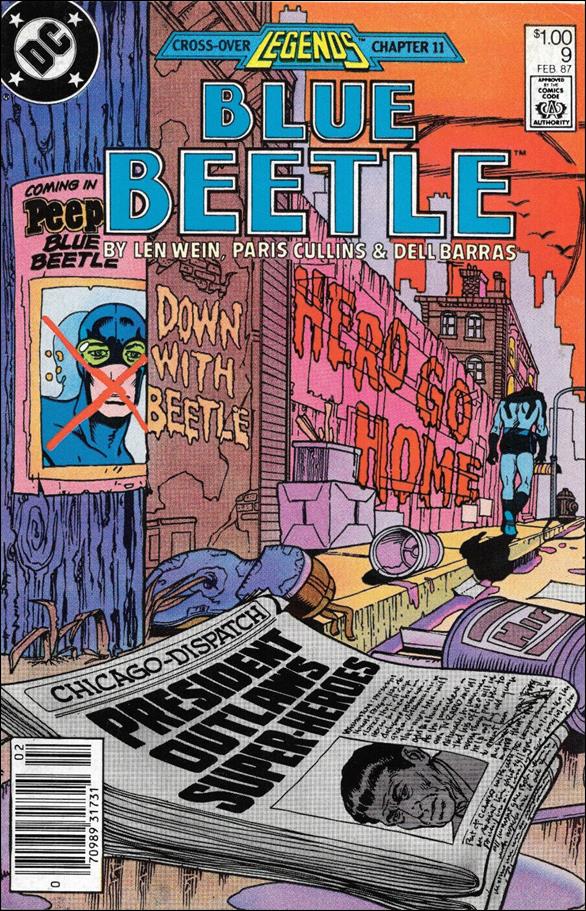 Blue Beetle (1986) issue 9-C Canadian Price Cover