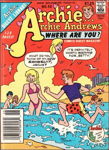 Archie…Archie Andrews, Where Are You Comics Digest Magazine issue 46