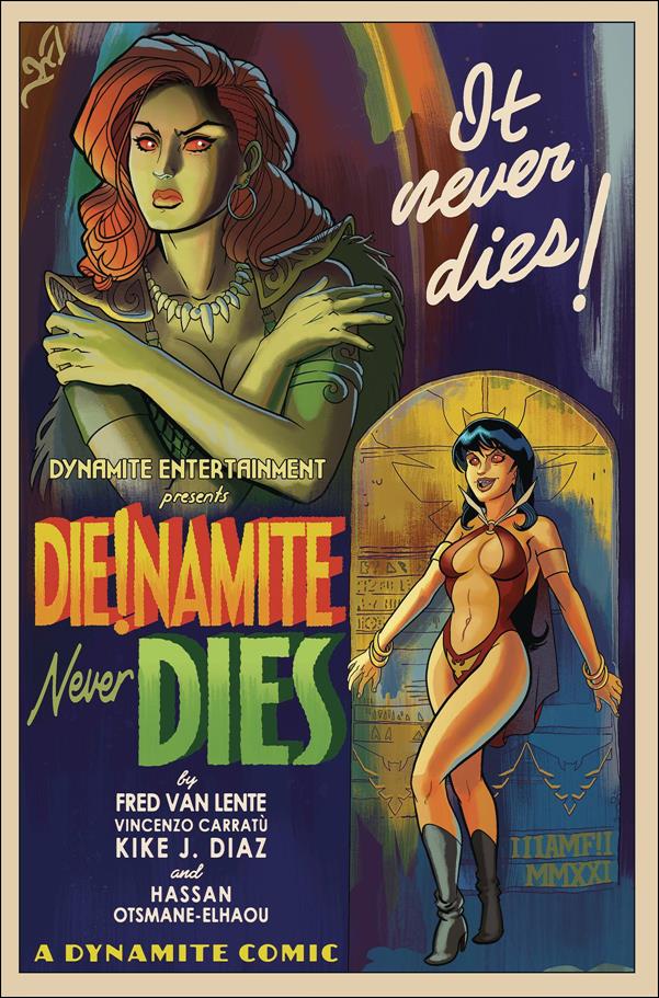 Die!namite Never Dies issue 1 Tony Fleecs Cover