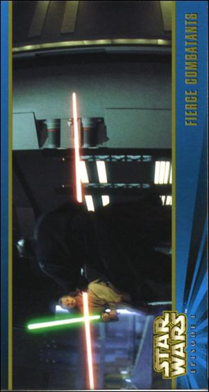 Star Wars: Episode I Widevision: Series 2 (Base Set) card 74 Fierce Combatants