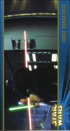 Star Wars: Episode I Widevision: Series 2 (Base Set) card 74 Fierce Combatants