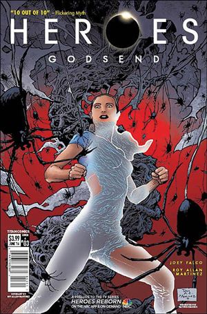 Heroes: Godsend issue 3 Roy Allan Martinez Cover