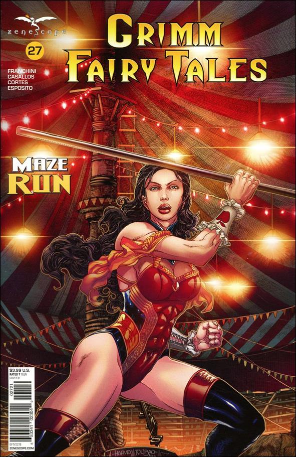 Grimm Fairy Tales (2016) issue 27-B Harvey Tolibao Cover