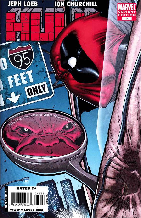 Hulk (2008)  issue 14-D Ed McGuinness 1:200 "Deadpool" Cover