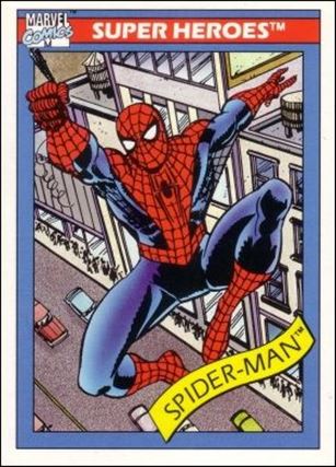 Marvel Universe: Series 1 (Base Set) card 29 Spider-Man