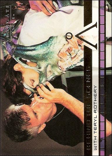 Stargate SG-1: Season 7 (Behind-the-Scenes w/ Teryl Rothery Subset) card B12 FOOTHOLD 
