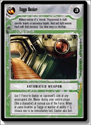Star Wars: Premiere Limited (Base Set) card 314 Tagge Seeker