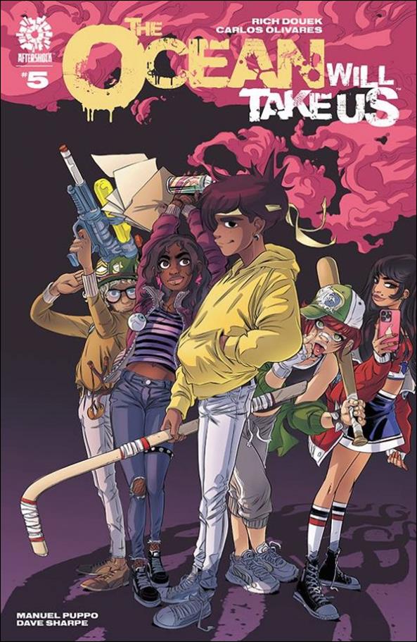 Ocean Will Take Us issue 5 Carlos Olivares Cover