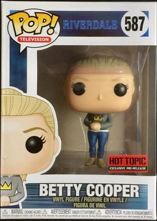 POP! Television figure 587 Betty Cooper Hot Topic Pre-Release