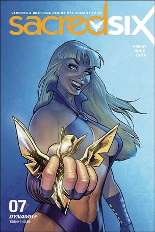 Sacred Six issue 7-B Stephane Roux Cover
