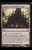 Magic the Gathering: Ravnica (Base Set)  card 283 Svogthos, the Restless Tomb
