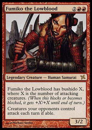 Magic the Gathering: Betrayers of Kamigawa (Base Set) card 104 Fumiko the Lowblood
