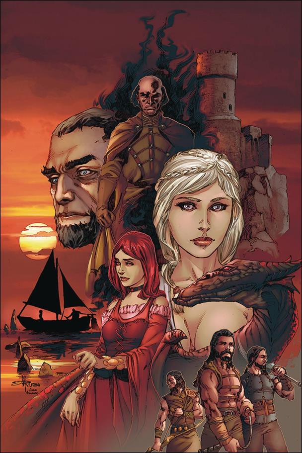 George R. R. Martin's A Clash of Kings (2020) issue 4-C Mel Rubi 1:10 Virgin Cover