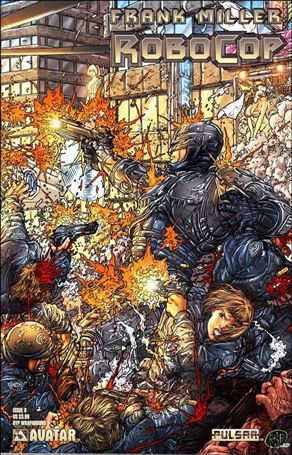 Frank Miller's Robocop issue 8-B Wraparound Cover