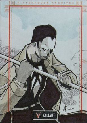 2013 Valiant Comics Preview Trading Card Set (Sketch Card Subset) card JSan-03