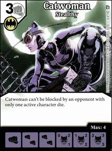 DC Comics Dice Masters World's Finest card 6 Catwoman: Stealthy