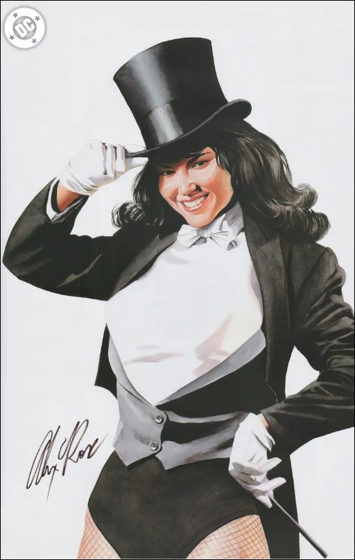 Zatanna (2025) issue 1-P Alex Ross Webstore Collector's Club Virgin Cover
