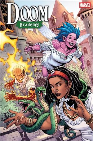 Doom Academy issue 4-D Yanick Paquette Cover