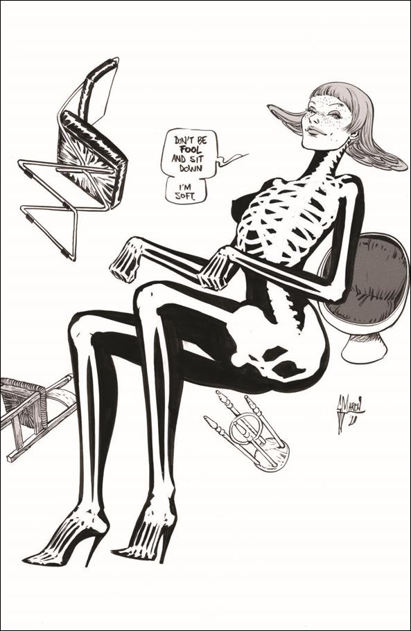 Karmen issue 5-C 1:50 Virgin Black & White Cover