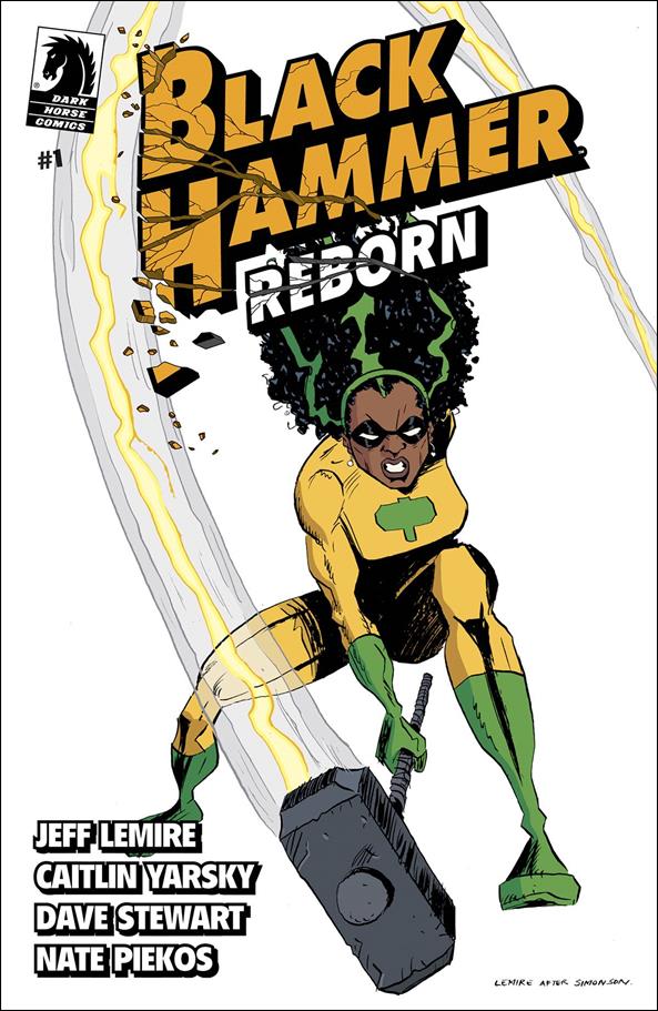 Black Hammer Reborn issue 1-B Jeff Lemire Cover