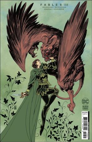 Fables issue 158-B Mark Buckingham Cardstock Cover