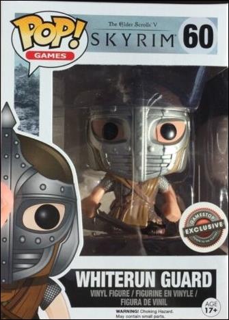 POP! Games figure 60 Whiterun Guard Gamestop Exclusive