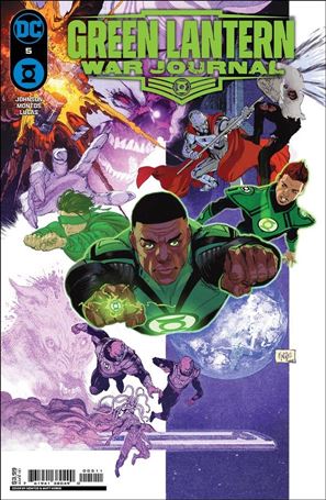 Green Lantern: War Journal issue 5 Montos Cover
