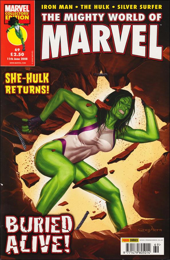 Mighty World of Marvel (UK) (2003) issue 69 Cardstock Cover