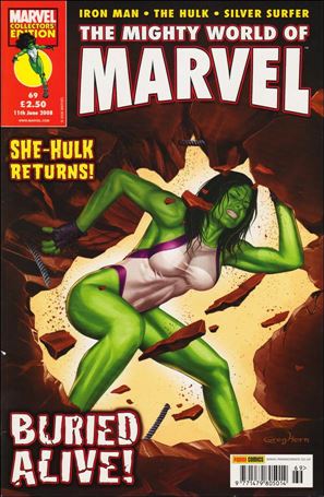 Mighty World of Marvel (UK) (2003) issue 69 Cardstock Cover
