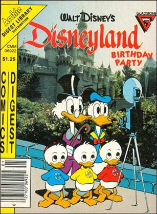 Walt Disney's Disneyland Birthday Party Comics Digest Cover Image 1