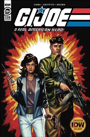 G.I. Joe: A Real American Hero issue 284-E Andrew Griffith Convention Cover B (“COVERT” Team)
