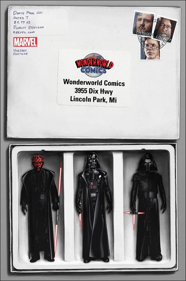 Darth Maul issue 1-O JTC WonderWorld Comics Cover