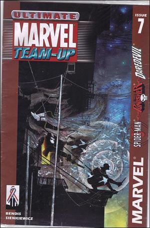 Ultimate Marvel Team-Up issue 7-B Polybagged Mad Engine Back Cover