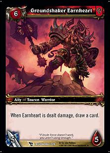World of Warcraft: March of the Legion (Base Set) card 186 Groundshaker Earnheart