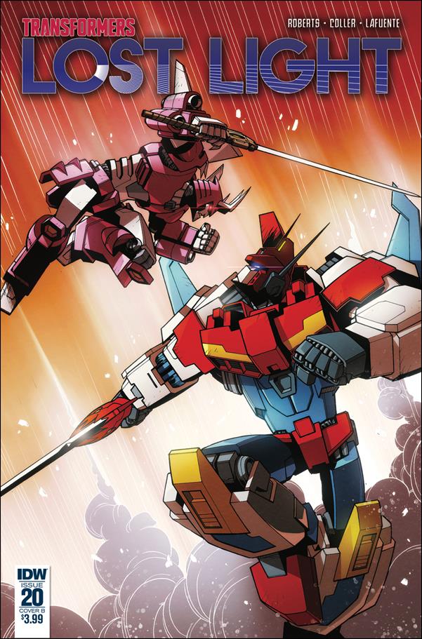 Transformers: Lost Light issue 20-B Jack Lawrence "Swords" Cover