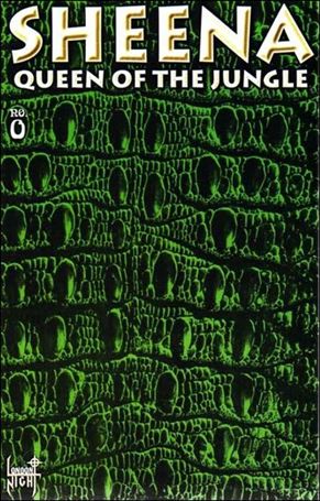Sheena Queen of the Jungle: Bound issue 0-C Crocodile Cover
