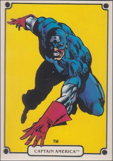 Heroic Origins (Base Set) card 10 Captain America