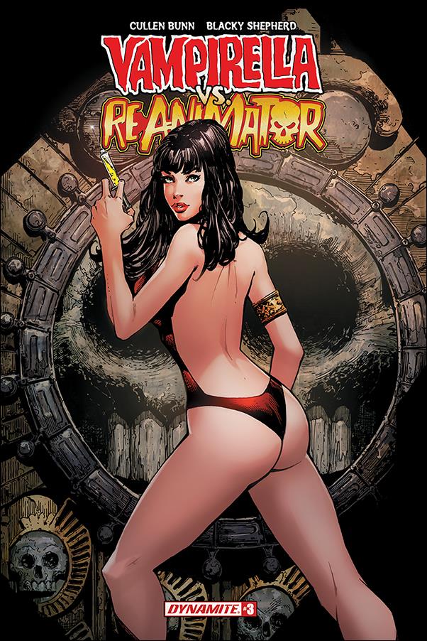 Vampirella vs Reanimator issue 3 Johnny Desjardins Cover