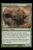 Magic the Gathering: Avacyn Restored (Base Set) card 188 Pathbreaker Wurm