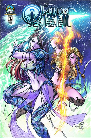 Michael Turner's Fathom: Kiani (2015) issue 1 Giuseppe Cafaro Cover