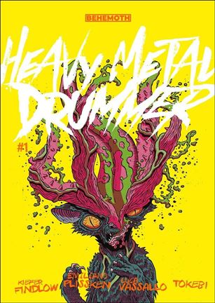 Heavy Metal Drummer issue 1-D Yellow Cover