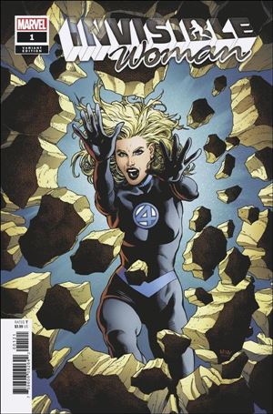 Invisible Woman issue 1-C Steve McNiven 1:25 Cover