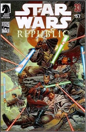 Star Wars/Star Wars Republic issue 57-B Star Wars Comic Pack #11 Reprint with 30th Logo