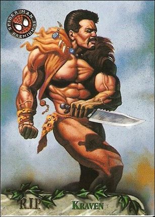 Spider-Man Premium: Eternal Evil (Base Set) card 98 Kraven the Hunter
