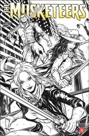 Musketeers issue 5-E David Lorenzo Riveiro Subscription Cover 1/75