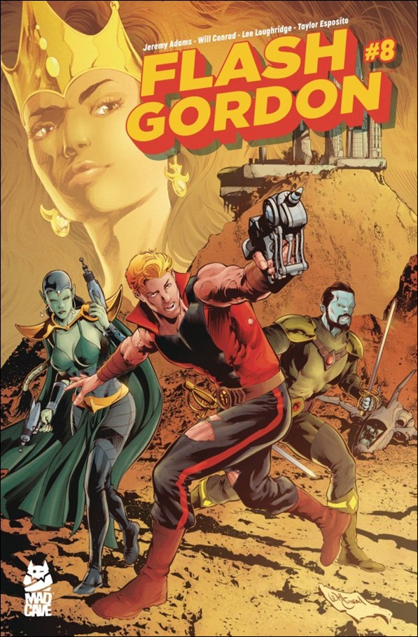 Flash Gordon (2024) issue 8 Will Conrad Cover