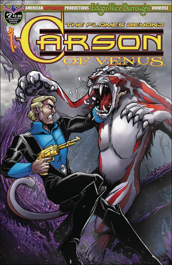 Edgar Rice Burroughs' Carson of Venus: The Flames Beyond issue 2-B Puis Calzada Cover