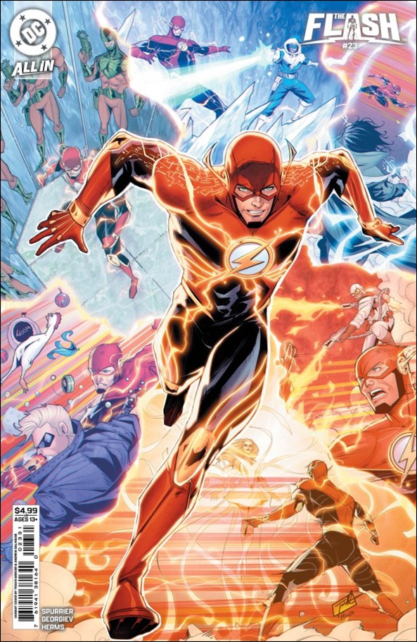 Flash (2023) issue 23-C Travis Mercer Cardstock Cover