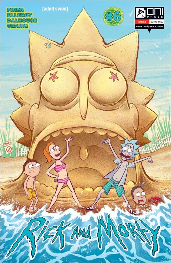 Rick and Morty (2023) issue 6-B Stresing Cover
